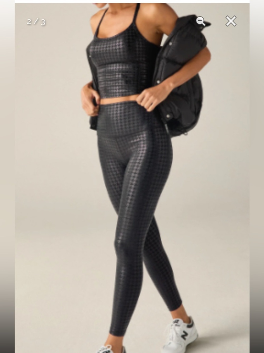 NWT Beyond Yoga Softshine Slim Racerback Cropped Tank & Leggings Size M